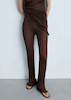 Mango Flare knit trousers