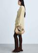 Mango Flare knit trousers