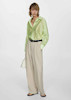 Mango Satin lyocell shirt