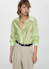 Mango Satin lyocell shirt