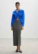 Mango Satin lyocell shirt
