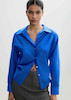 Mango Satin lyocell shirt