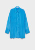 Mango Long satin shirt
