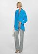 Mango Long satin shirt