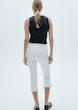 Mango Capri jeans with side slit