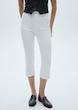 Mango Capri jeans with side slit