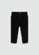 Mango Slim capri jeans with decorative stitching