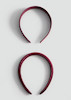 Mango Set of 2 satin hair bands