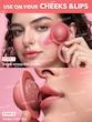 رژگونه و رژ لب سفینه ای مدل Lunar Orbit Blush Ball رنگ atmosphere