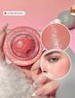 رژگونه و رژ لب سفینه ای مدل Lunar Orbit Blush Ball رنگ atmosphere