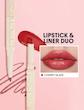 رژ لب و خط لب دو طرفه شیگلم مدل GLAM 101 SHEER TINTED رنگ Cherry glaze