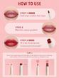 رژ لب و خط لب دو طرفه شیگلم مدل GLAM 101 SHEER TINTED رنگ Cinna swirl