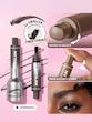 هاشور ابرو شیگلم مدل BROW FECTION ANGLED BRUDH & DIP رنگ ESPRESSO