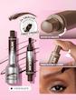 هاشور ابرو شیگلم مدل BROW FECTION ANGLED BRUDH & DIP رنگ Chocolate