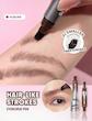 هاشور ابرو شیگلم مدل BROW FECTION ANGLED BRUDH & DIP رنگ Auburn