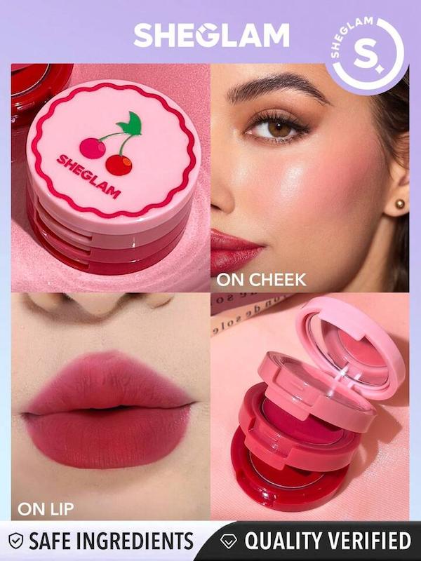 رژگونه و رژلب سه طبقه ای شیگلم