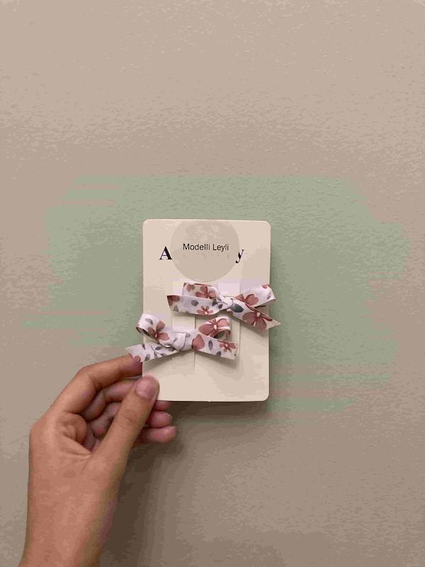 گلسر پاپیونی صورتی دلبر