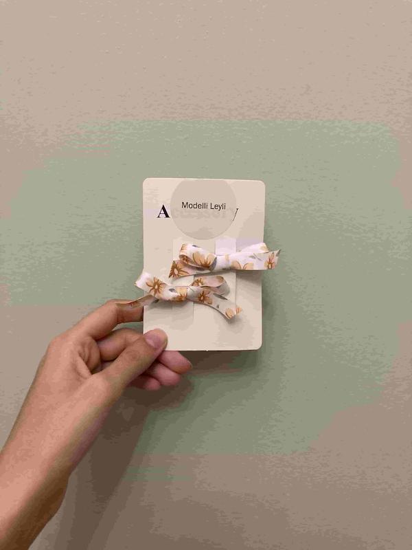 گلسر پاپیونی زرد دلبر