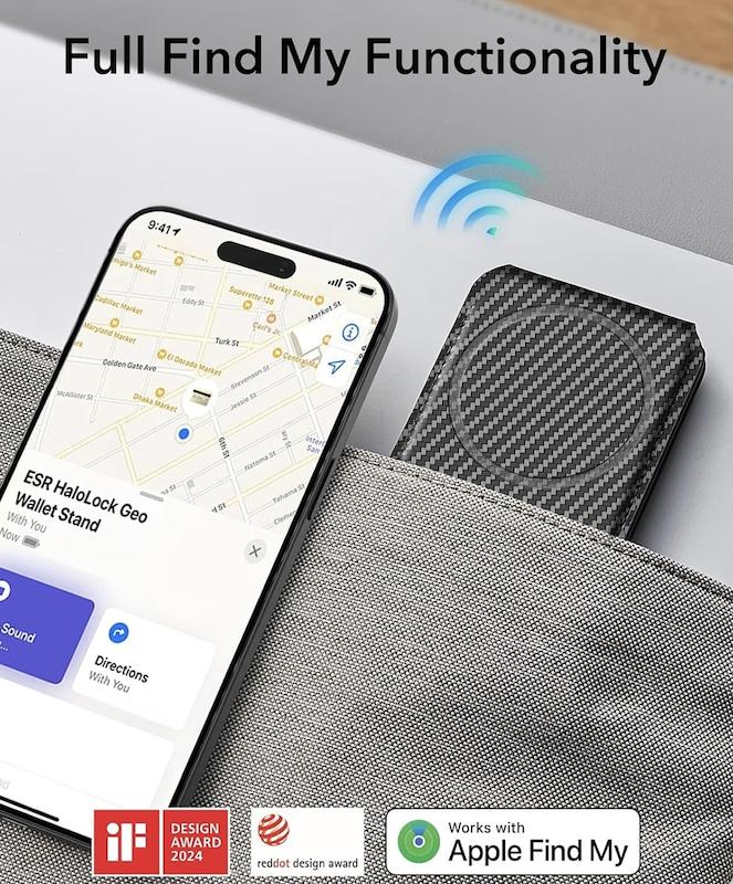 کیف پول مگ سیف آیفون دارای ردیاب ESR 