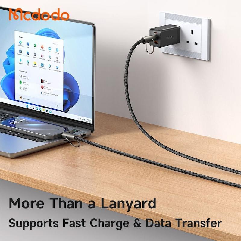 کابل تایپ سی به لایتنینگ اویزگردنی Mcdodo