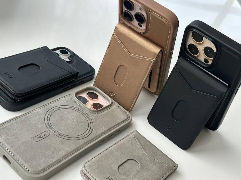 ست کیس چرم و ولت HDD 