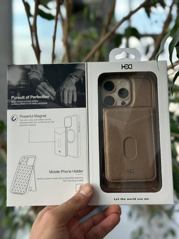 ست کیس چرم و ولت HDD 