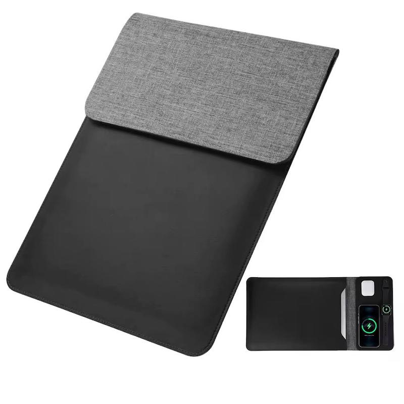کیف لب تاپ 5in1 (کیف +وایرلس شارژ سه کاره)