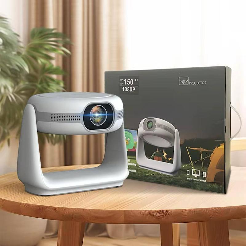 ویدئو پروژکتورهای شارژی قابل حمل + چراغ خواب LED 