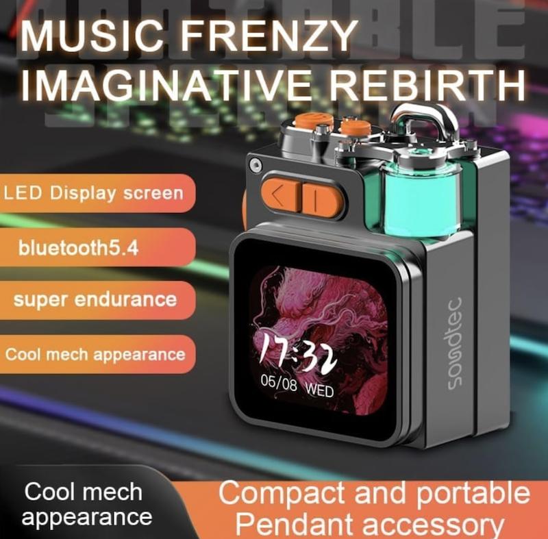 اسپیکر و شماره گیر جیبی soundtec Porodo Pocket Elite 