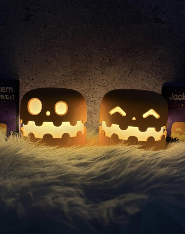 چراغ خواب طرح هالوین (کدو تنبل)