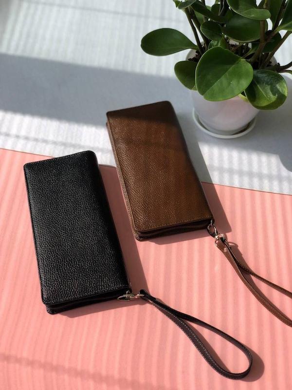 کیف مدارک و دسته چک چرم