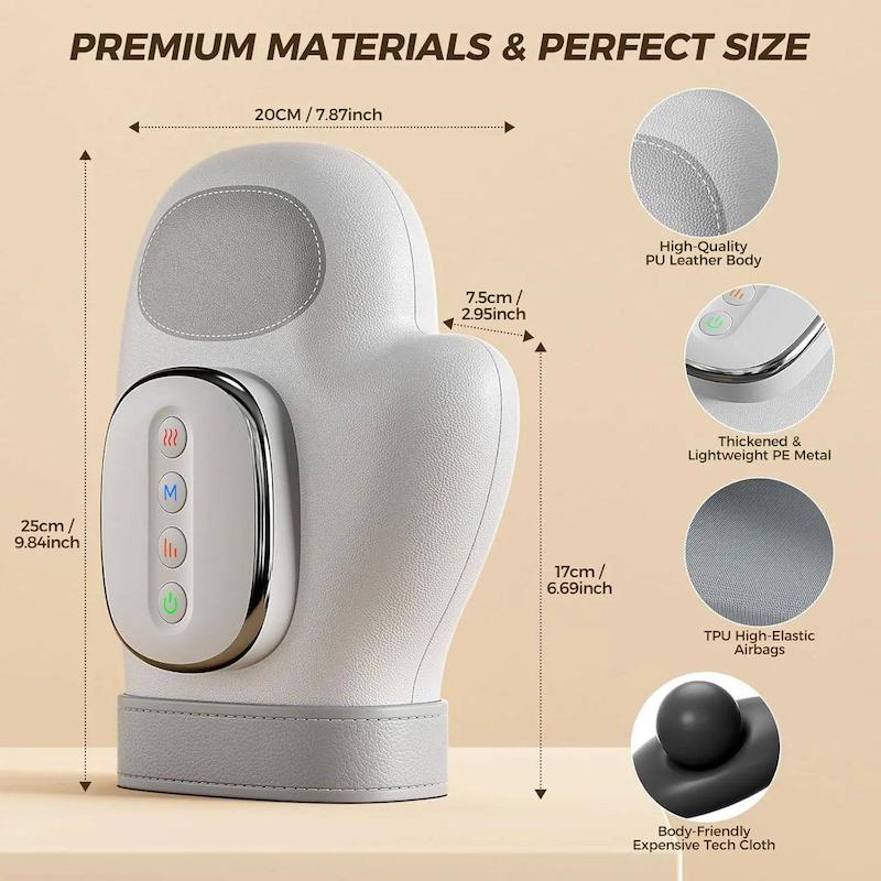 ماساژور هوشمند دست Smart hand massager با گرمایش و کمپرس هوا