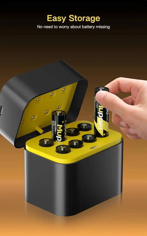 بوکس شارژر باتری قلمی