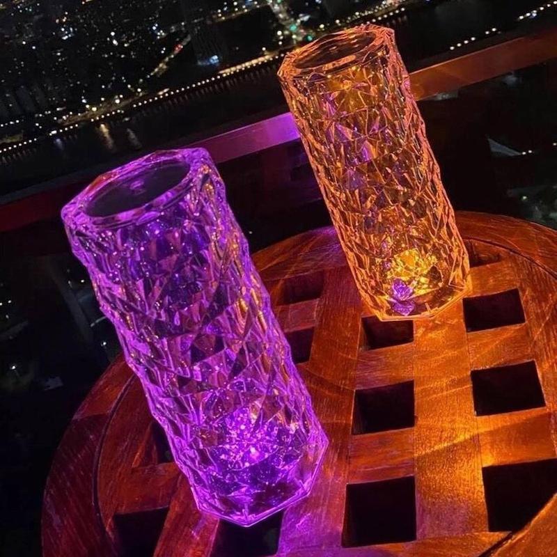 چراغ خواب آباژور لمسی رومیزی 