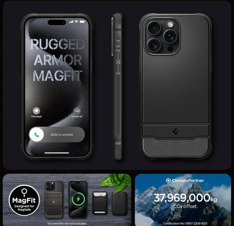 قاب Rugged armor برند spigen 
