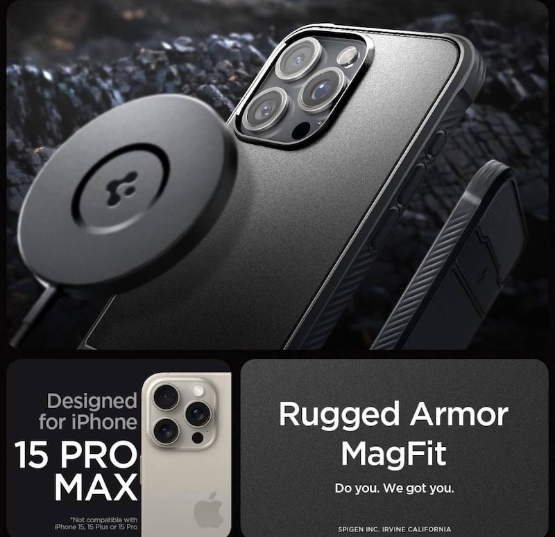 قاب Rugged armor برند spigen 