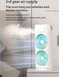 پنکه رومیزی مه پاش شارژی دوقلو Double spray fan