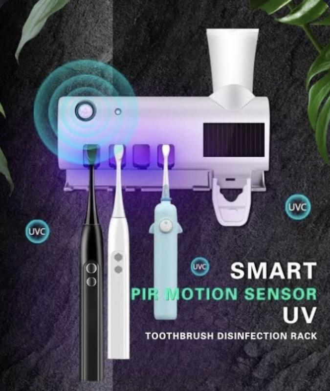 جا مسواکی و ضدعفونی کننده UV +خمیردندان ریز مدل L3000