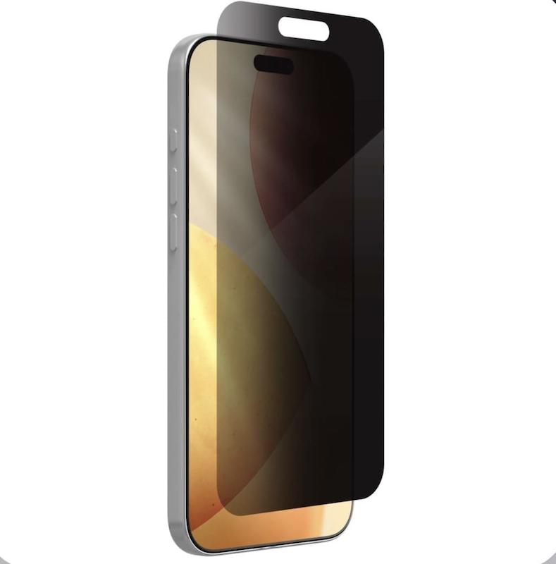 گلس زگ پرایوسی برای آیفون ۱۷ پرو مکس مدل ZAGG Glass Elite Edge Privacy iPhone 17 Promax