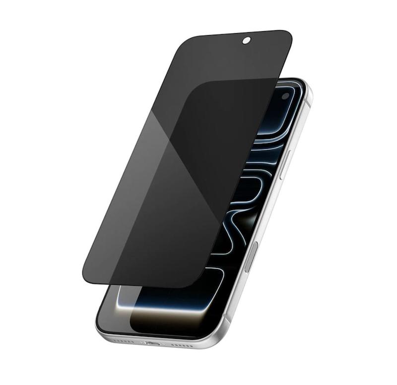 گلس زگ پرایوسی برای آیفون ۱۷ پرو مکس مدل ZAGG Glass Elite Edge Privacy iPhone 17 Promax