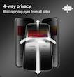 گلس زگ پرایوسی برای آیفون ۱۷ پرو مکس مدل ZAGG Glass Elite Edge Privacy iPhone 17 Promax