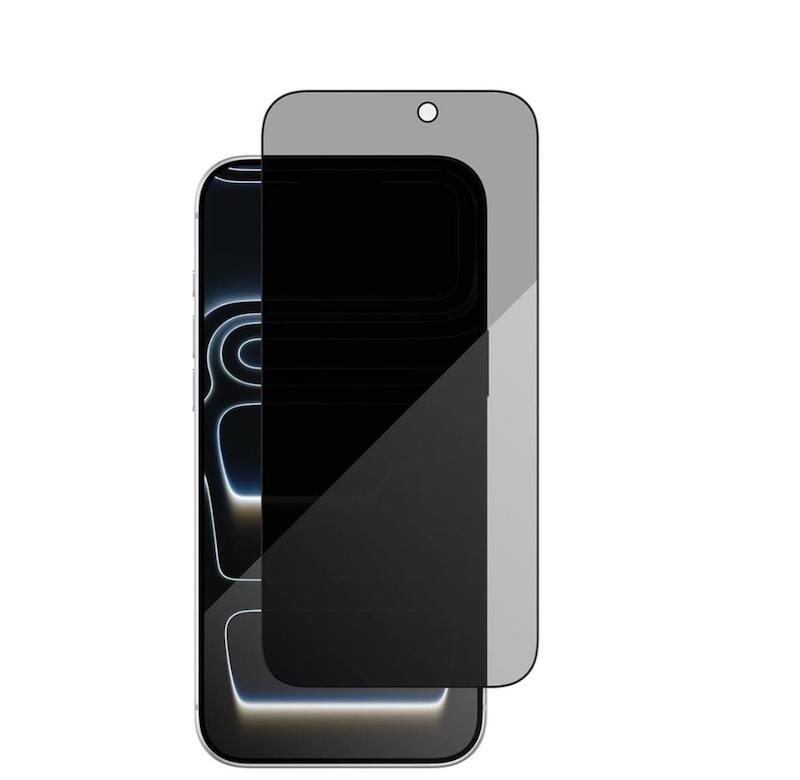 گلس زگ پرایوسی برای آیفون ۱۷ پرو مکس مدل ZAGG Glass Elite Edge Privacy iPhone 17 Promax