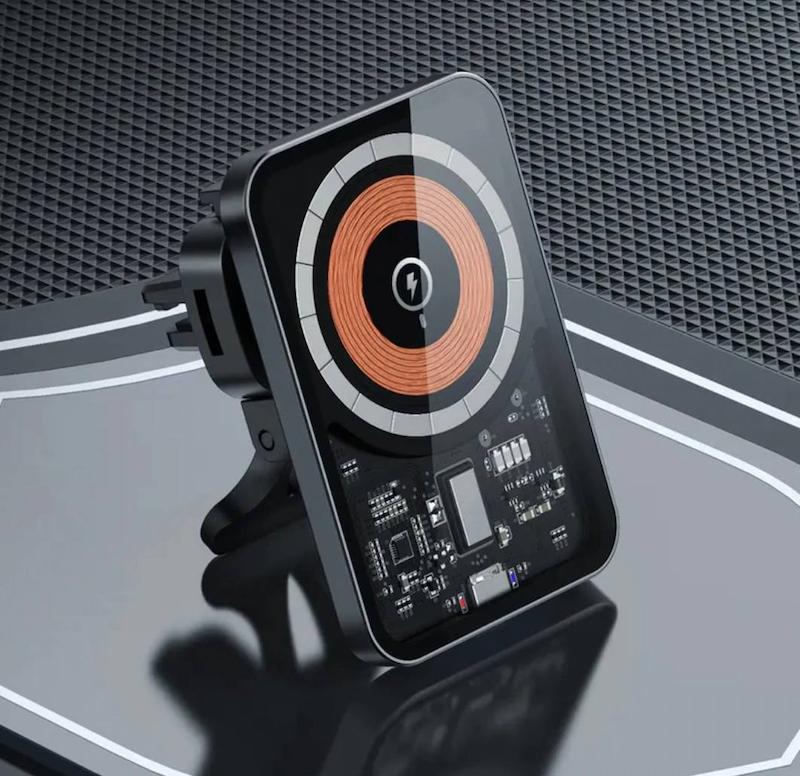 پایه نگهدارنده و شارژر بی سیم گوشی موبایل رسی مدل RHO-C31
