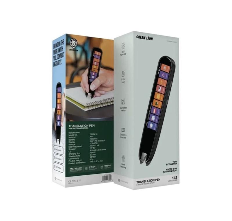 قلم مترجم و اسکنر هوشمند گرین لاین مدل GREEN LION TRANSLATION PEN GPEN-10 GNTNS10LPN