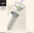ماگ همزن مغناطیسی و اسپیکر پرودو Porodo Fluxmix 350mL Stirring Cup with Speaker PDLFST198WH