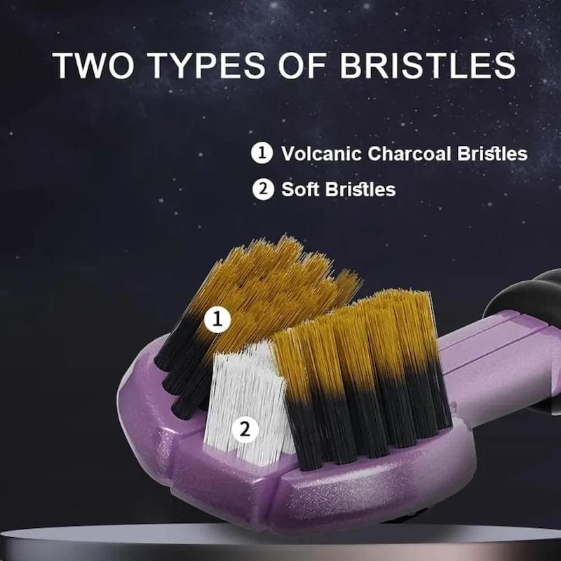 مسواک سه بعدی در پک ۲عددی 