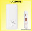 پاوربانک Baseus مدل PPQD090002 ظرفیت 10000 میلی‌آمپر ساعت توان 20 وات
