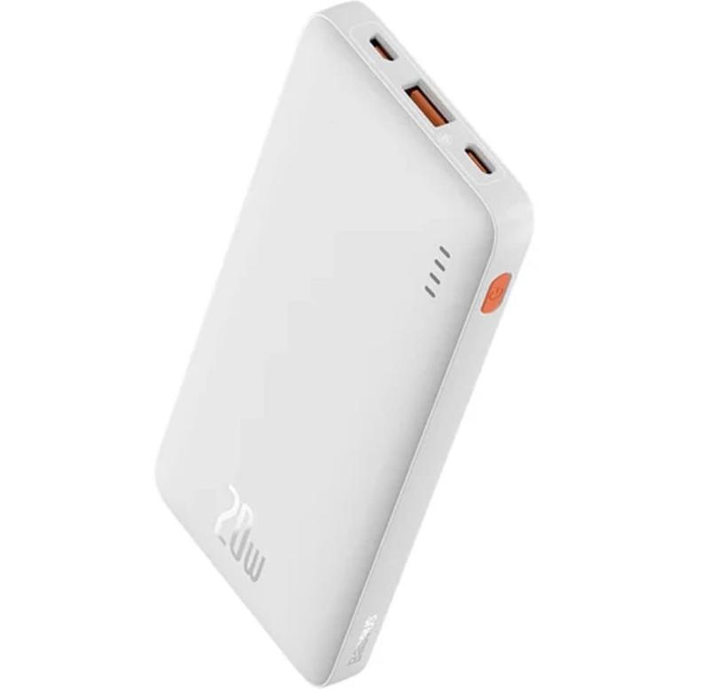 پاوربانک Baseus مدل PPQD090002 ظرفیت 10000 میلی‌آمپر ساعت توان 20 وات