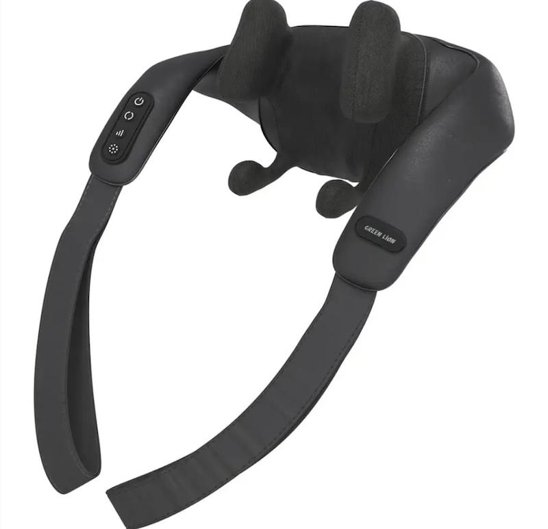 ماساژور چهار بعدی گردن و شانه قابل شارژ گرین Green Lion Neck & Shoulder Rechargeable 4D kneading Massage