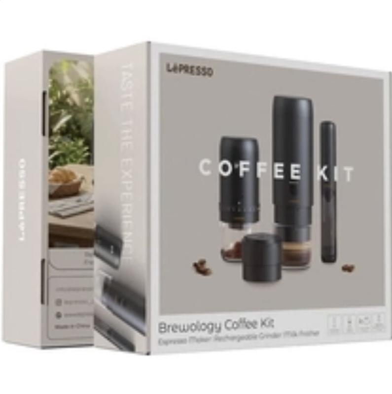 ست اسپرسو ساز لپرسو مدل LEPRESSO LPCFFBCK0023BK